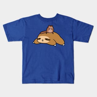 Sloth and Chipmunk Kids T-Shirt